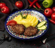 Котлеты с картофельным пюре