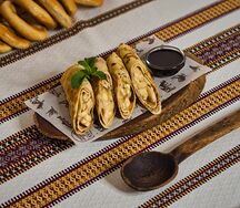 Блины с Нутеллой и бананом