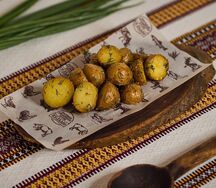 Запечённый мини картофель