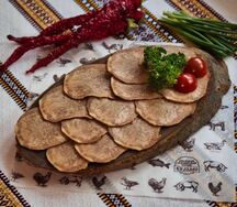Язычок говяжий отварной
