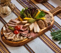 Домашняя мясная нарезка