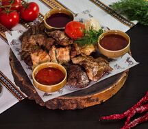 Мясное ассорти гриль