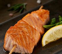 Шашлычок из семги