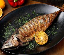 Скумбрия на гриле