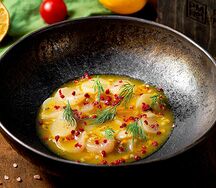 Карпаччо из гребешка