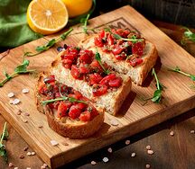 Брускетта с томатами по-сицилийски