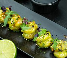 Креветки Васаби