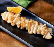 Шашлычок из кальмара