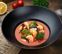 Лигурийский суп с морепродуктами