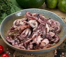 Осьминожки мини в масле с зеленью