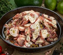 Щупальца кальмара в оливковом масле