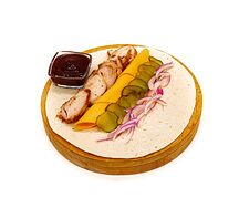 Шаверма Барбекю с сыром и курицей