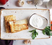 Блинчики с мясом