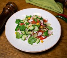 Салат из свежих овощей