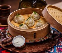 Манты с бараниной