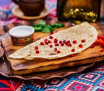 Кутаб с говядиной