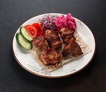 Шашлык из cвинoй шейки