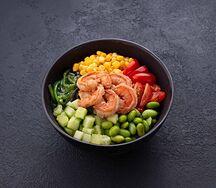 Поке с креветками