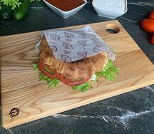 Шаурма в узбекской лепёшке