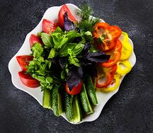 Овощной букет