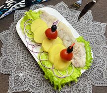 Селедка с картошкой