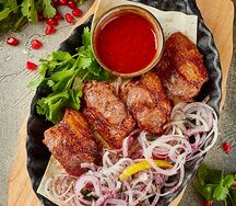 Шашлык из мякоти ягненка
