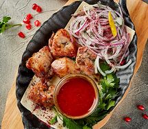 Шашлык из мяса молодого бычка