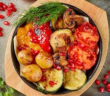 Шашлык из овощей