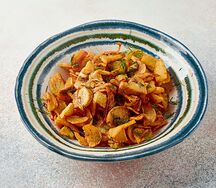 Картофель, жаренный с грибами