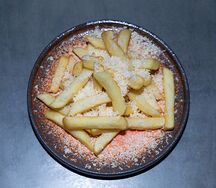 Картофель фри с пармезаном