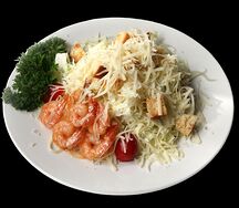 Цезарь с креветками