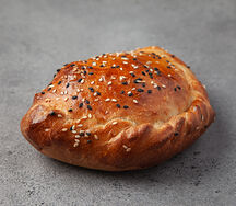 Ватрушка с курицей и грибами