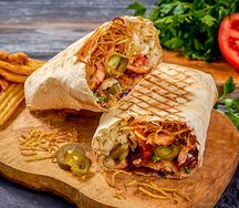 Шаурма Фирменная с картошкой фри  