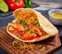 Шаурма классическая по-восточному + картошка фри  