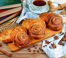 Булочка с маком
