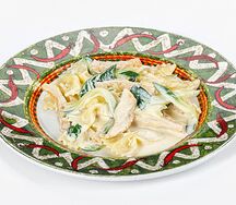 Фарфалле с куриной грудкой