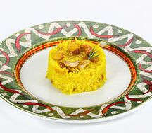 Лимонный рис с кешью