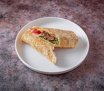 Шаурма с люля-кебабом из баранины