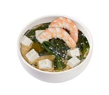 Мисо с креветками