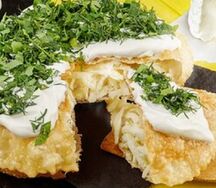 Классический фритюрный пирог с сыром