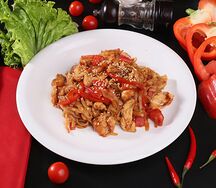 Вок с курицей