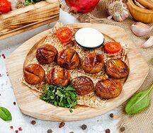 Шампиньоны на углях