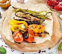 Ассорти овощей на углях