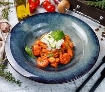 Тальятелле с морепродуктами