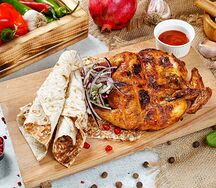 Цыпленок на мангале