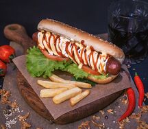 Хот-дог Сырный