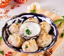 Манты с бараниной