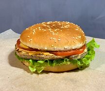 Middle Burger White