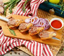 Шашлык из корейки