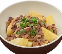 Куырдак с картофелем